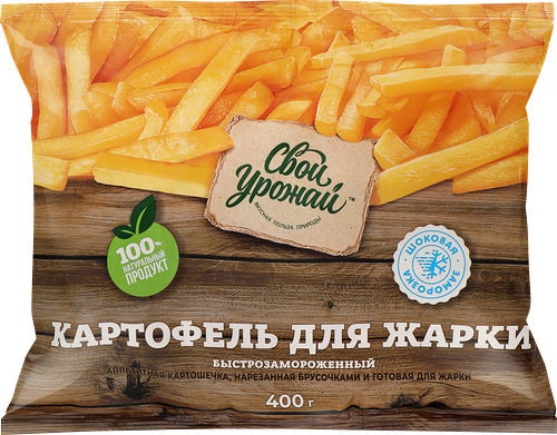 Картофель для жарки Свой Урожай, 400 г