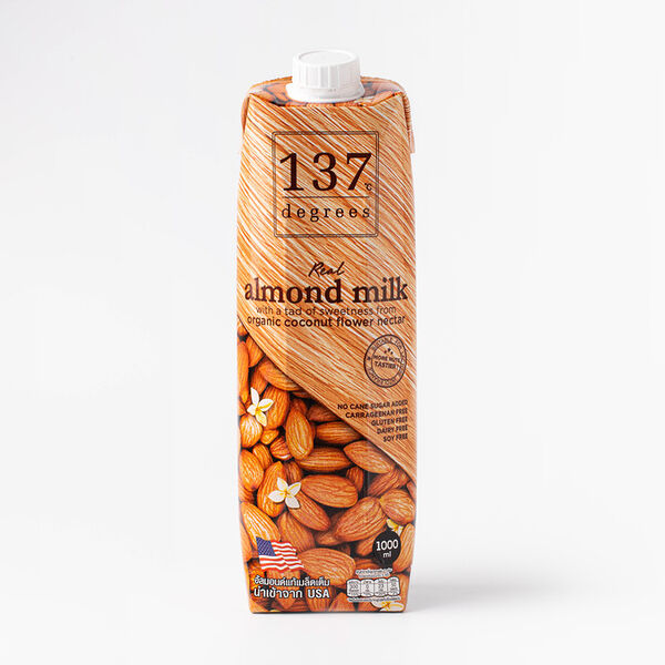 Напиток миндальный 137 Degrees с нектаром кокосовых соцветий 1л