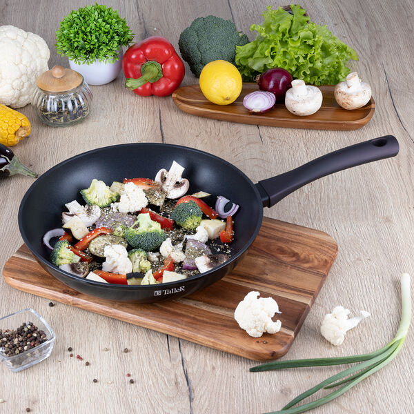 Сковорода TalleR Aspire, 28 см, кованый алюминий, индукция
