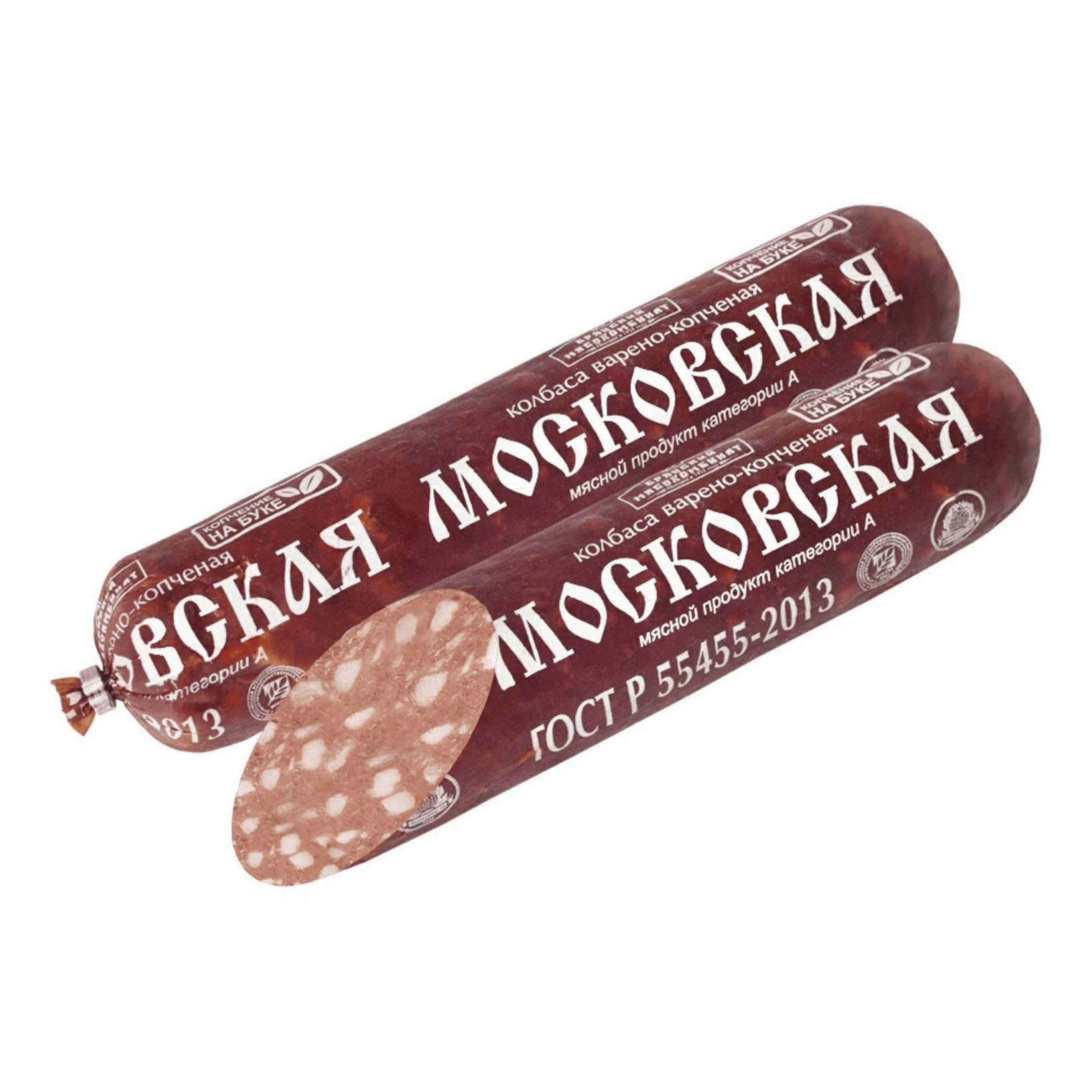 

Колбаса Брянский МК Московская полусухая сырокопченая категории А 200 г