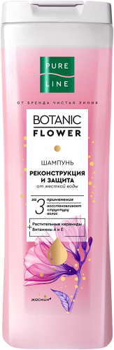 Шампунь Чистая линия Pure Line Реконструкция и защита, 400 мл