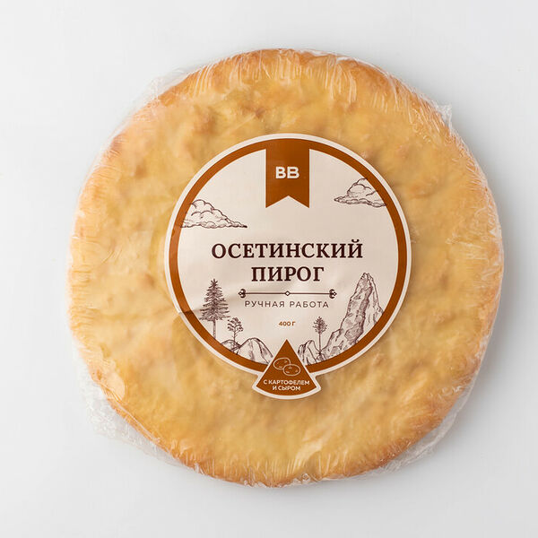 Пирог осетинский с картофелем и сыром, замороженный 