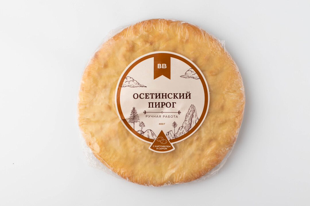 

Пирог осетинский с картофелем и сыром, замороженный, 400 г