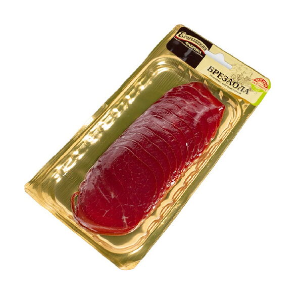 Прод мясн с/к Говядина Брезаола с нар кат А 80г