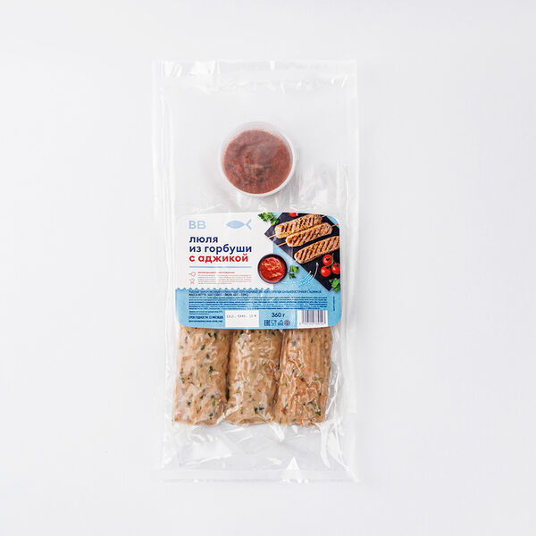 Люля ВкусВилл из горбуши с аджикой (Продукт замороженный) 360 г