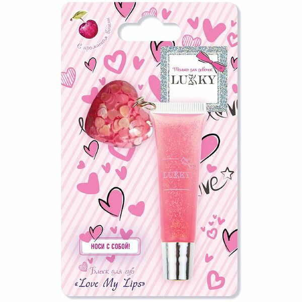 Блеск для губ Lukky Сверкающая звезда 20г