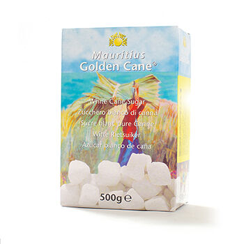 Сахар Golden Cane тростниковый белый кусковой 500 г