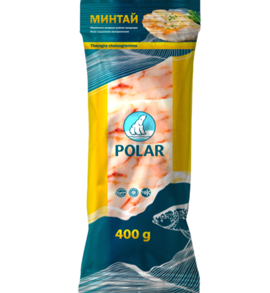 Филе минтая Polar порционное замороженное 400г