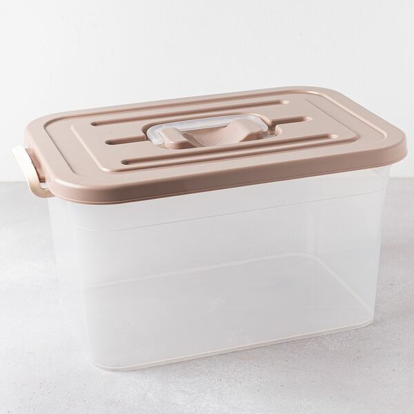 Контейнер для хранения  на защелках 35,5*23,5*19см, 10л