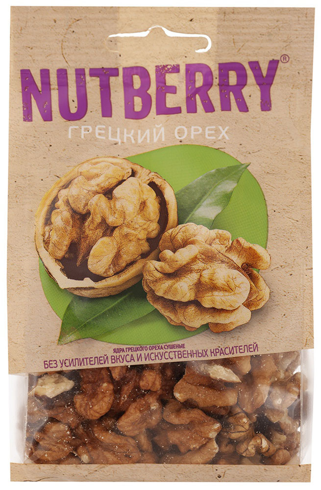 

Грецкий орех Nutberry очищенный 100 г
