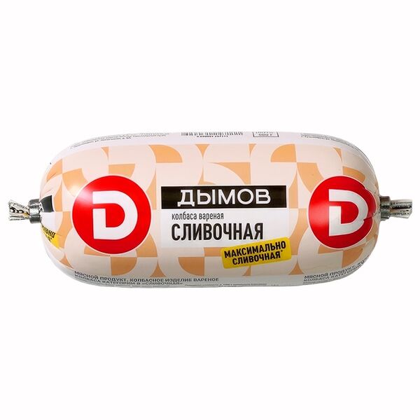 Колбаса вареная Дымов Сливочная, 500г