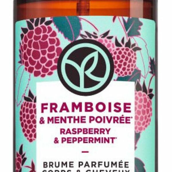 Спрей парфюмированный для тела и волос Yves Rocher Малина и мята