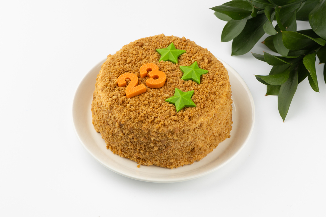 

Торт ВкусВилл Главный день февраля медовый 500 г