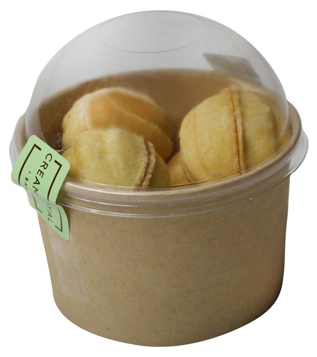 

Мини-пирожные песочные Cream Royal орешки с вареной сгущенкой 140 г