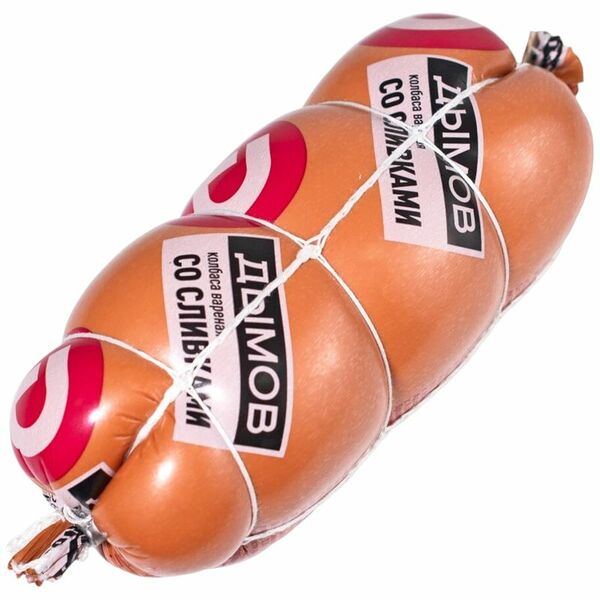 Колбаса вареная Дымов со сливками в обвязке 450 г