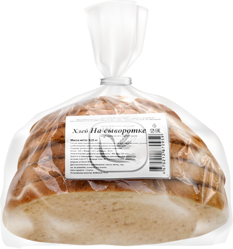 

Хлеб Кузбассхлеб на сыворотке в нарезке 250 г