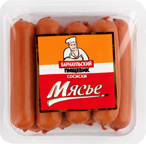 

Сосиски Барнаульский Пищевик Мясье, 340 г
