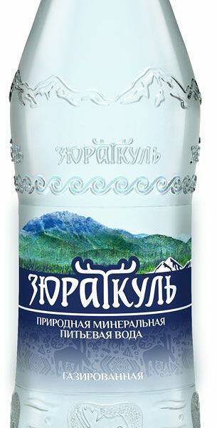 Вода питьевая Зюраткуль природная минеральная газированная, 1.45 л