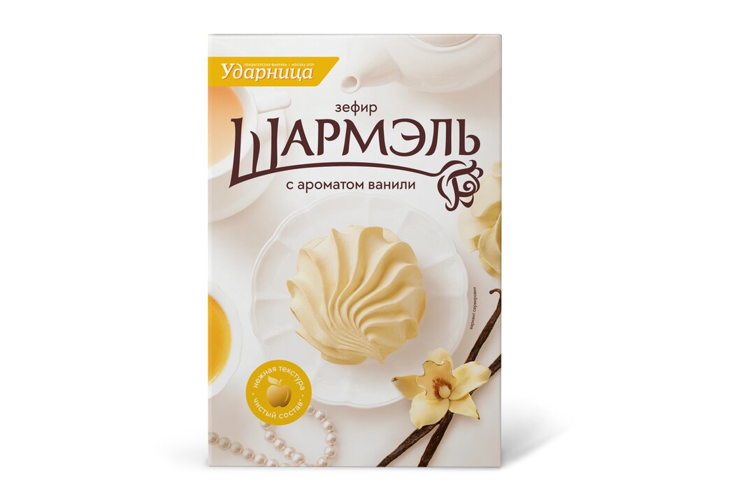 

Зефир Шармэль ванильный 255 г