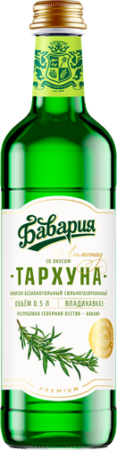 

Напиток безалкогольный Бавария со вкусом Тархуна сильногазированный 0.5 л
