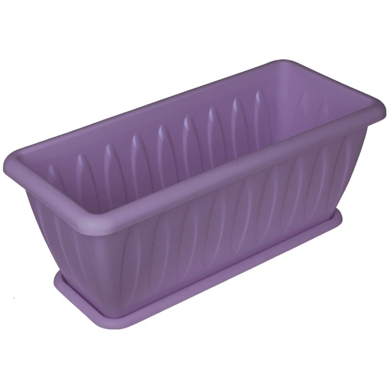 

Ящик Martika Фелиция для растений с поддоном 40 см 1 шт. цвета в ассортименте