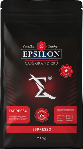 

Кофе зерновой Epsilon Espresso 250 г
