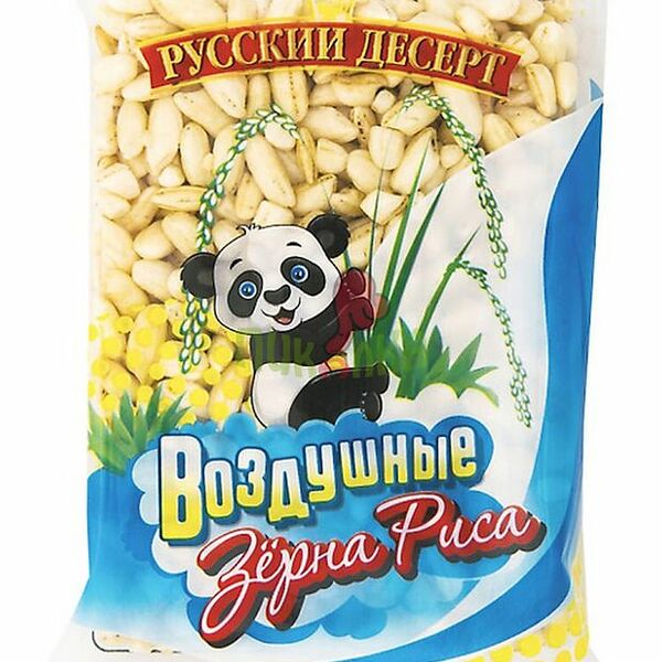 Воздушные зерна риса Русский десерт в сахарном сиропе, 30 г