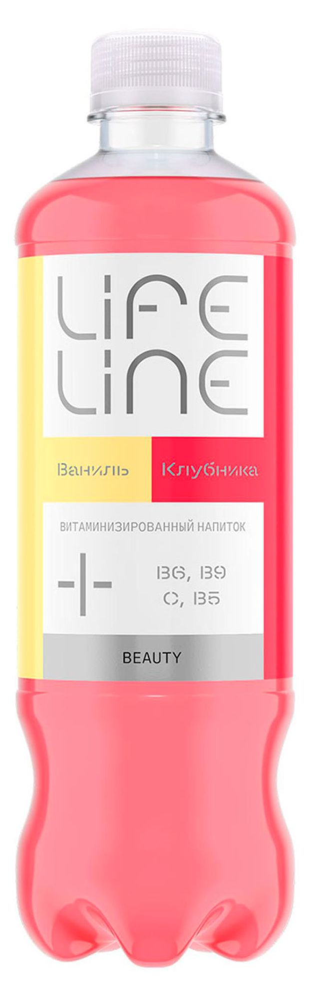 

Напиток Lifeline Beauty со вкусом Клубники и Ванили негазированный 0,5 л