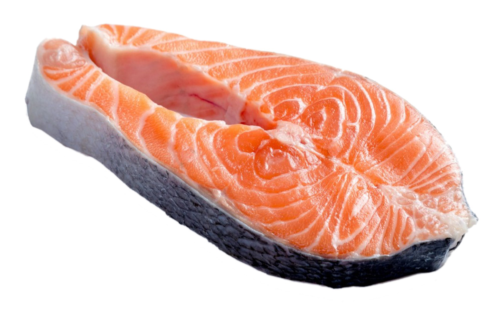 

Стейк из лосося атлантического свежемороженый вес