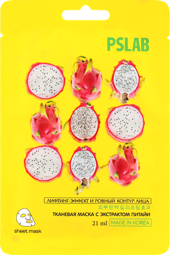 

Маска для лица PSLAB омолаживающая Питайи 21 мл