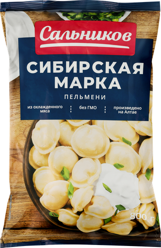 

Пельмени Сальников Сибирская Марка 800 г