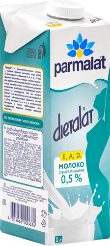 

Молоко Parmalat Natura Premium Dietalat ультрапастеризованное 0.5% 1 л