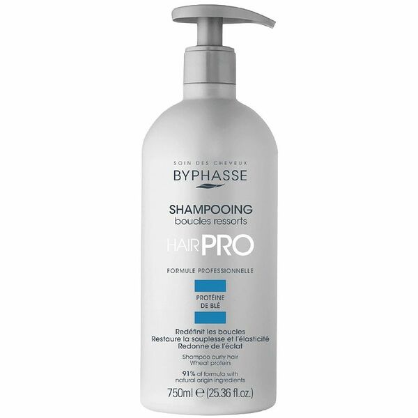 Шампунь для вьющихся волос Byphasse Hair Pro Boucles Ressorts