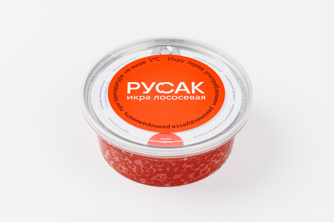 

Икра нерки лососёвых зам. 200 г
