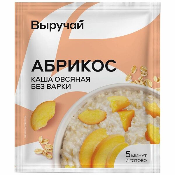 Каша Выручай овсяная с абрикосом 40 г