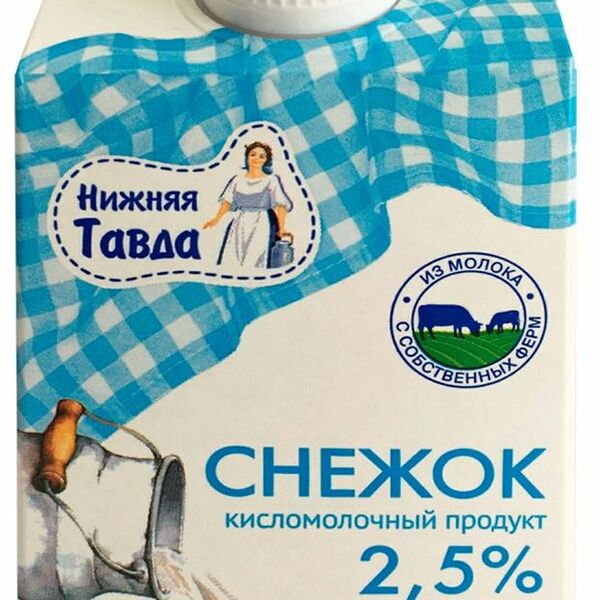 Снежок Нижняя Тавда 2.5% 450 г