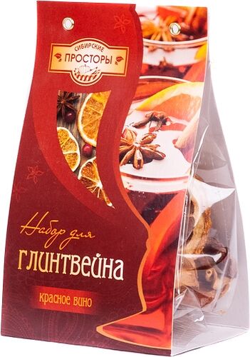 Набор Сибирские Просторы для глинтвейна красное вино 38 г