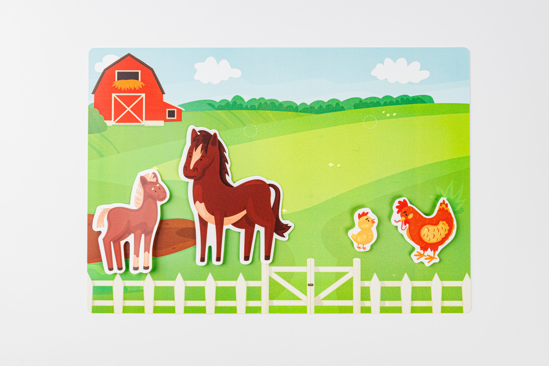 

Игра развивающая на липучках Десятое королевство Мама и Малыш