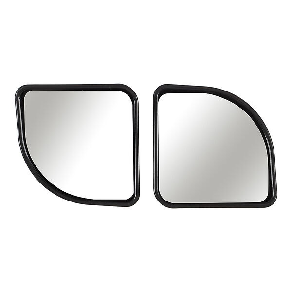 Ng зеркало квадратное мертвой зоны, цвет черный 2шт, 50x50