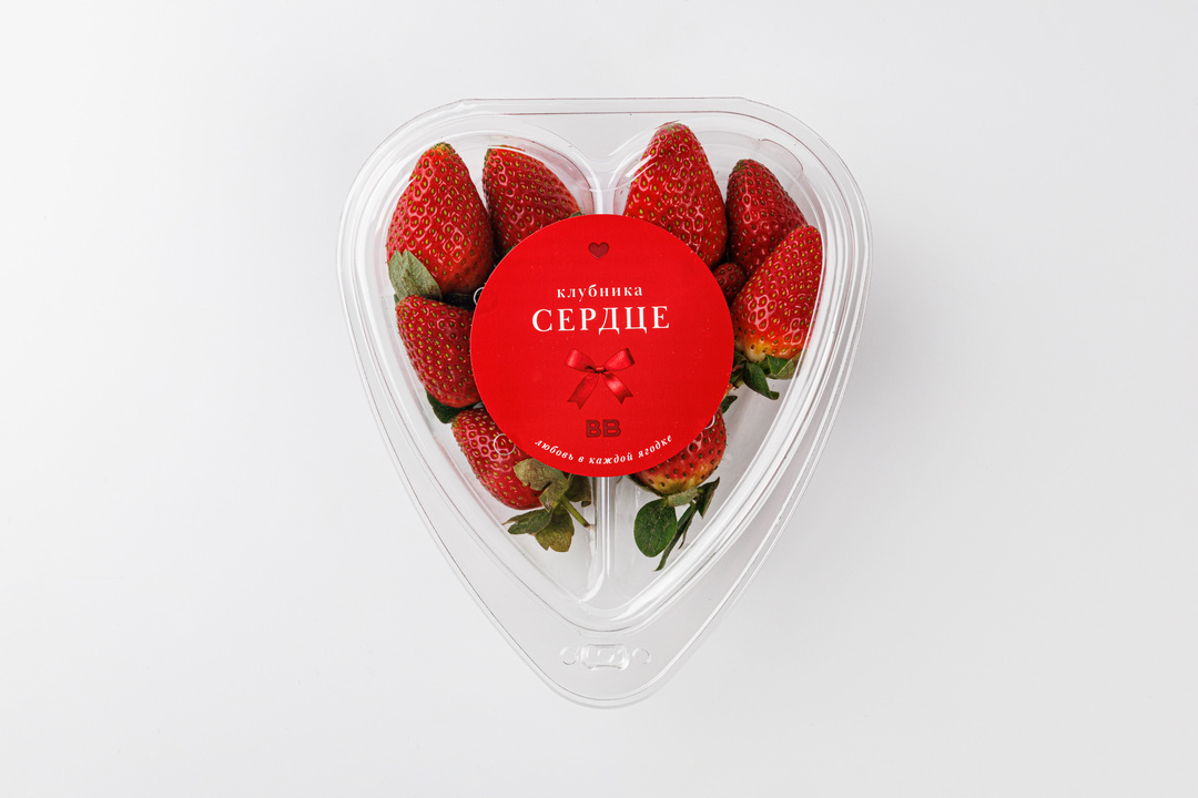 

Клубника ВкусВилл Сердце 170 г