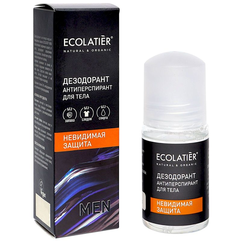 

Дезодорант-антиперспирант Ecolatier Men Невидимая защита 50 мл