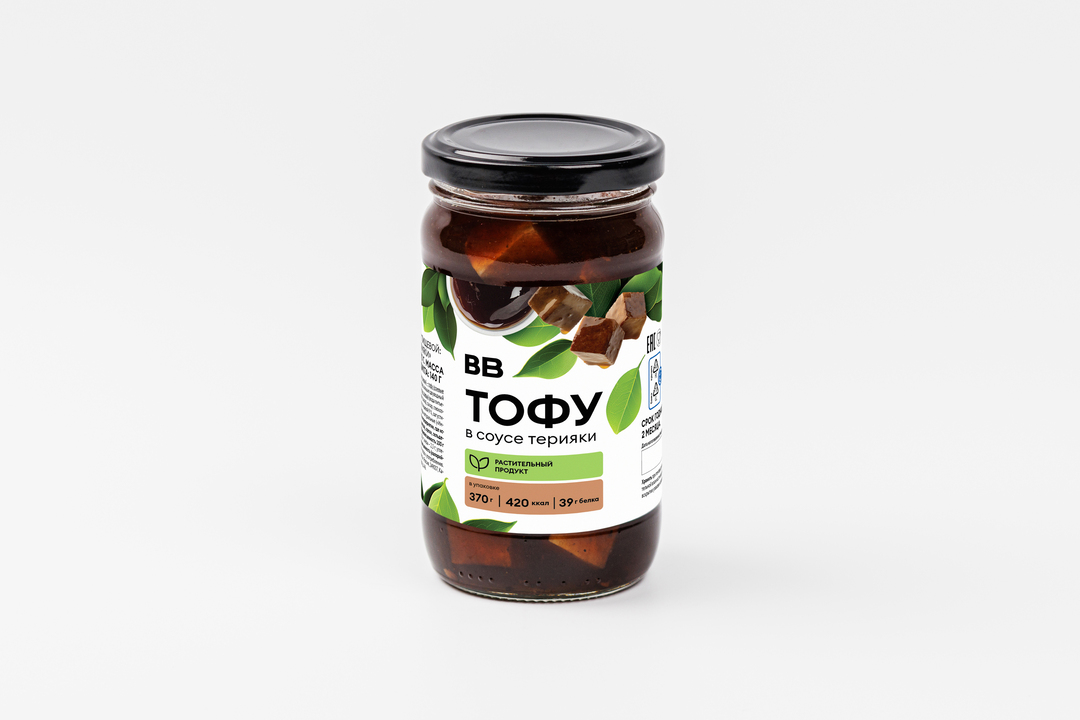 

Тофу ВкусВилл в соусе терияки 370 г