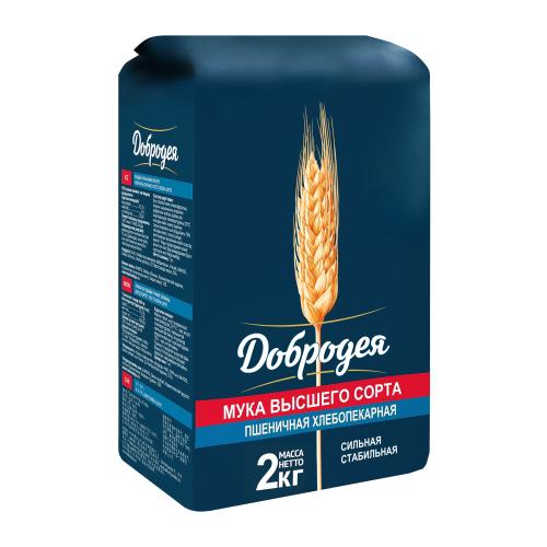 

Мука Добродея пшеничная 2 кг