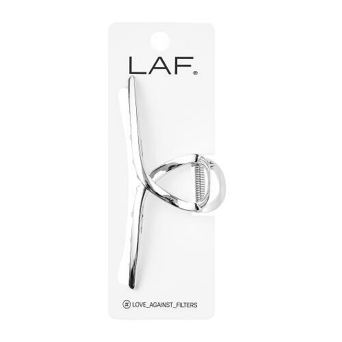 Краб для волос Laf петля металлический серебро