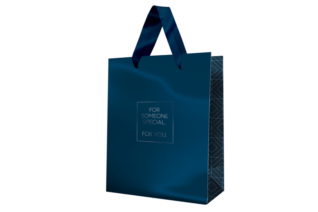 

Пакет подарочный Meshu Классика стиля 18х23х10 см матовая ламинация