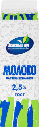

Молоко Зеленый Луг 2.5% 950 мл