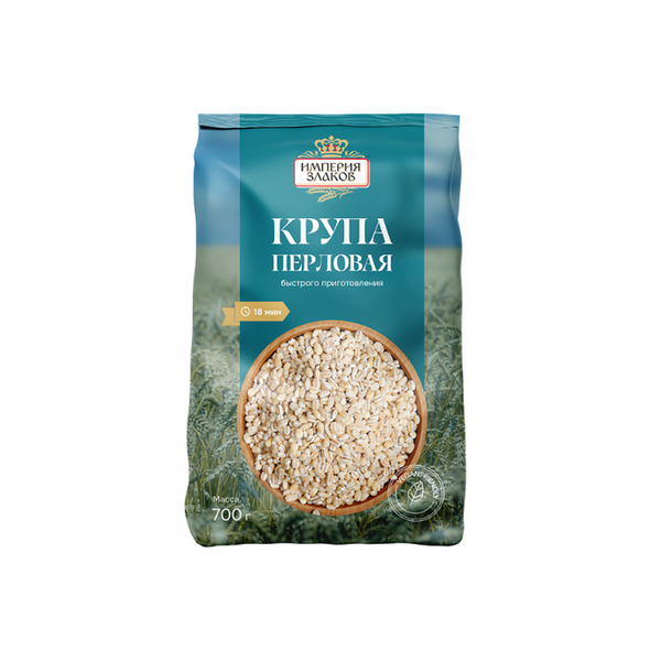 Крупа ячменая перловая №1 Империя злаков 0,8кг