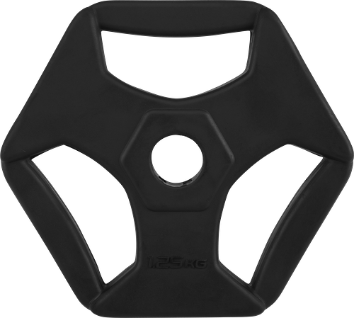 Диск обрезиненный Actiwell d=18.8 см 1.25 кг с 3-мя хватами