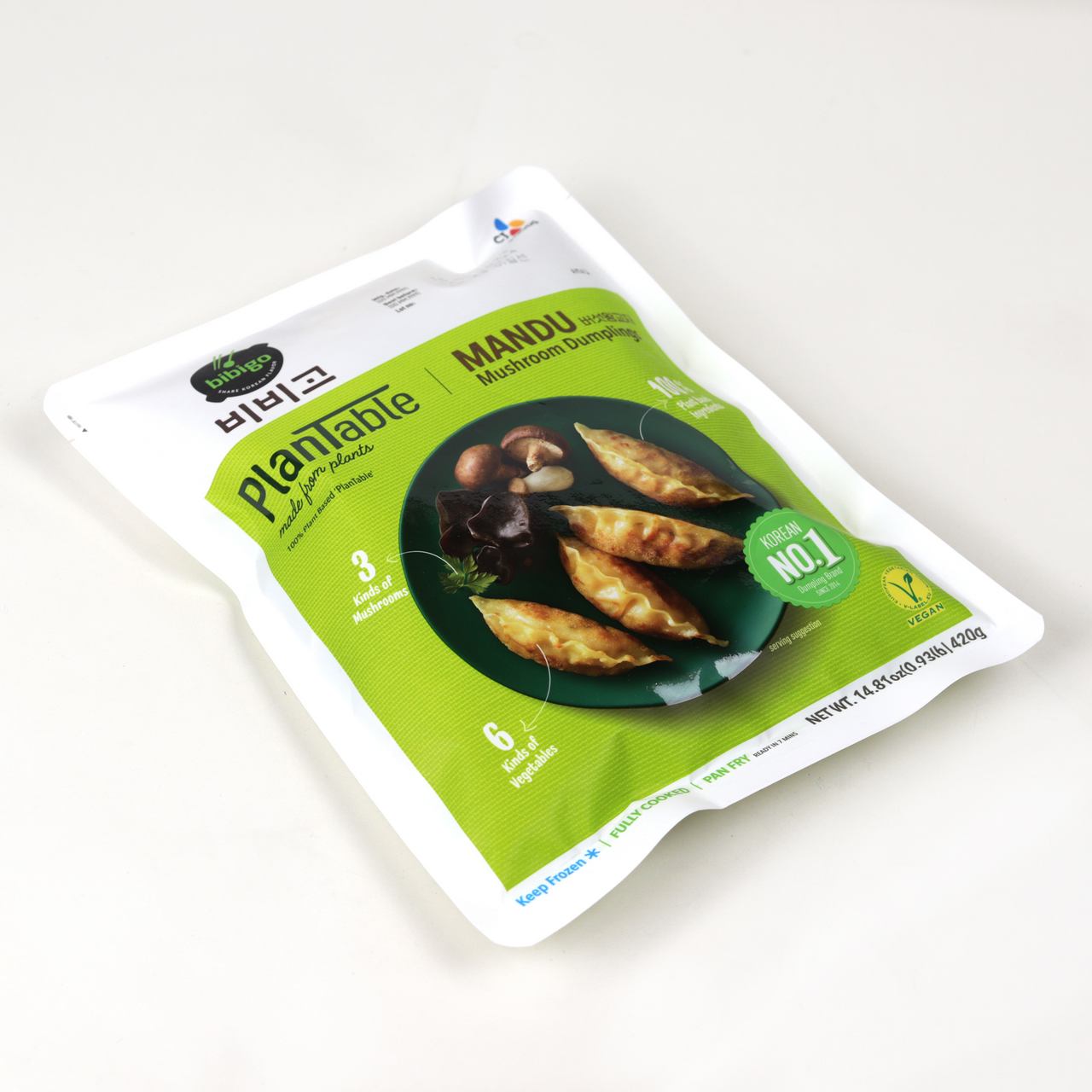 

Дамплинги Bibigo Plantable с грибами замороженные, 420 г