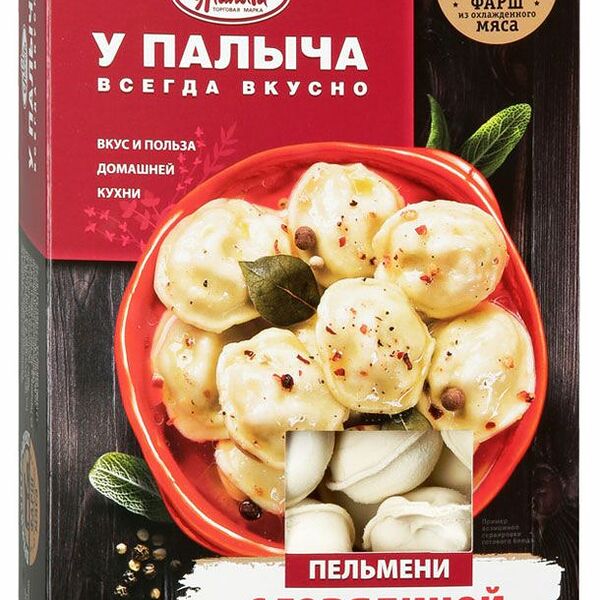 Пельмени У Палыча с говядиной и свининой 800 г